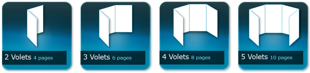 differents-type-plis-feuillet-prospectus